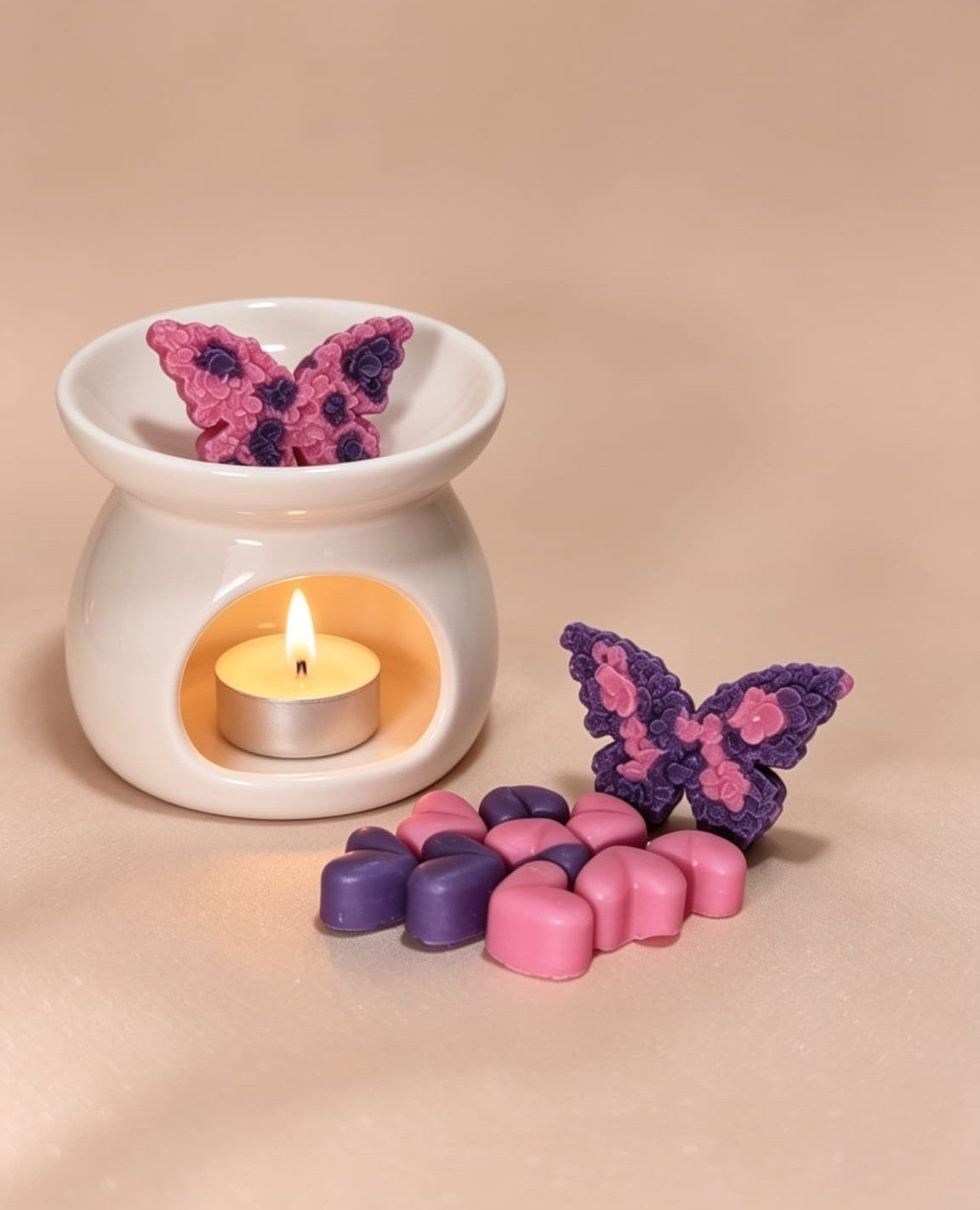 Wax Melts Mariposas - Bergamota y Sándalo